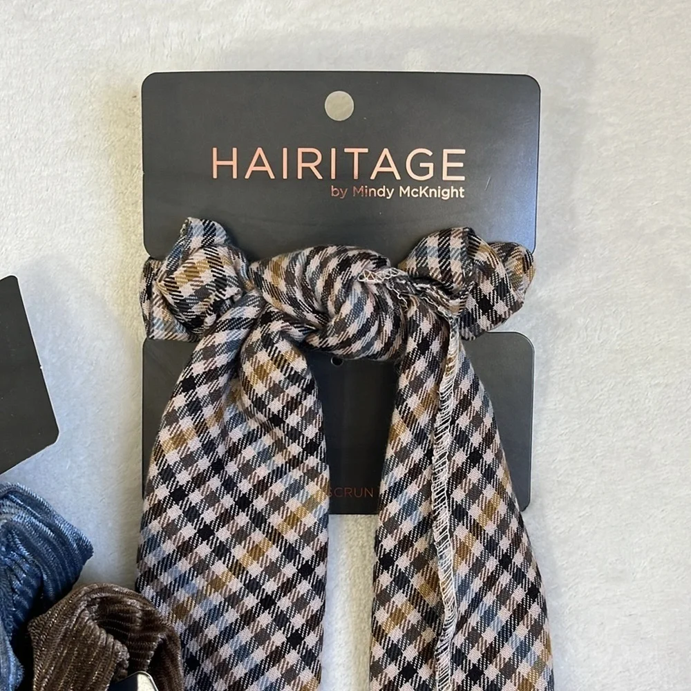 Hairitage by Mindy McKnight Women’s Hair Scrunchie Bundle - Picture 3 of 4